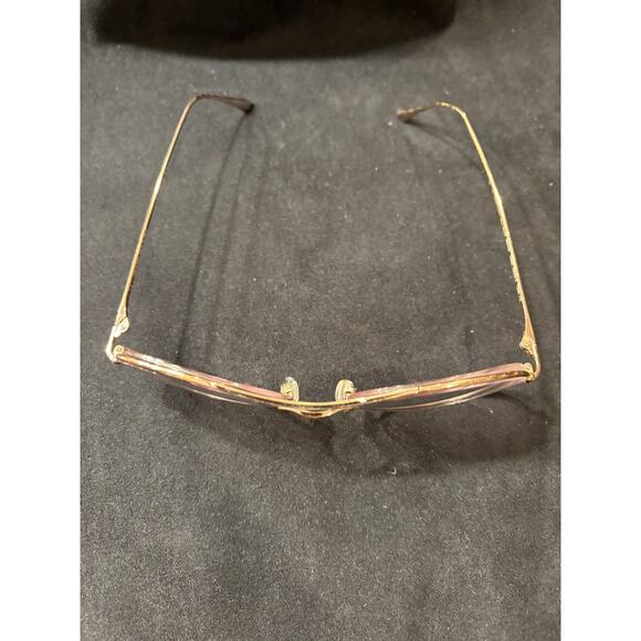 Tom Ford Gold Metal Round Aviator Prescription Glasses TF55 28E 55 17 Used - Picture 5 of 9